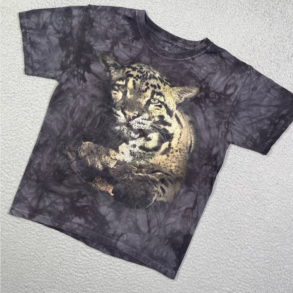 Kids clouded leopard animal nature T-shirt‎